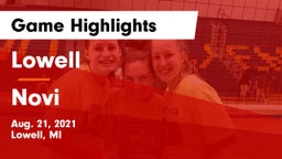 Lowell  vs Novi Game Highlights - Aug. 21, 2021