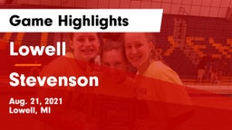 Lowell  vs Stevenson  Game Highlights - Aug. 21, 2021