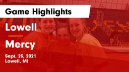 Lowell  vs Mercy Game Highlights - Sept. 25, 2021