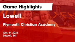 Lowell  vs Plymouth Christian Academy  Game Highlights - Oct. 9, 2021