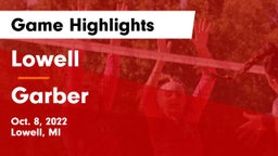 Lowell  vs Garber  Game Highlights - Oct. 8, 2022