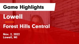 Lowell  vs Forest Hills Central  Game Highlights - Nov. 2, 2022