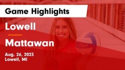 Lowell  vs Mattawan  Game Highlights - Aug. 26, 2023