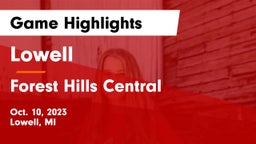 Lowell  vs Forest Hills Central  Game Highlights - Oct. 10, 2023