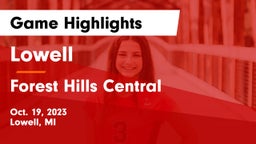 Lowell  vs Forest Hills Central  Game Highlights - Oct. 19, 2023