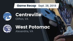 Recap: Centreville  vs. West Potomac  2018
