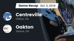 Recap: Centreville  vs. Oakton  2018