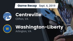 Recap: Centreville  vs. Washington-Liberty  2019