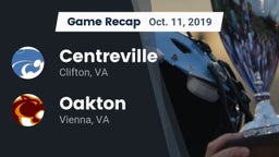 Recap: Centreville  vs. Oakton  2019