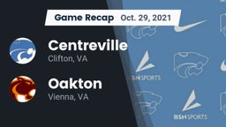 Recap: Centreville  vs. Oakton  2021