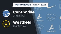 Recap: Centreville  vs. Westfield  2021