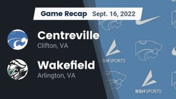 Recap: Centreville  vs. Wakefield  2022