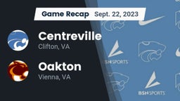 Recap: Centreville  vs. Oakton  2023