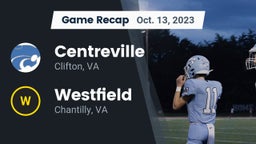 Recap: Centreville  vs. Westfield  2023