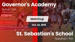 Matchup: Governor's Academy vs. St. Sebastian's School 2016