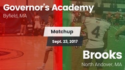 Matchup: Governor's Academy vs. Brooks  2017