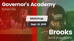 Matchup: Governor's Academy vs. Brooks  2018