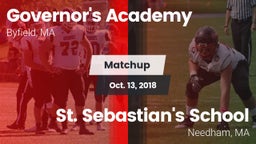 Matchup: Governor's Academy vs. St. Sebastian's School 2018