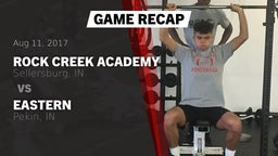 Recap: Rock Creek Academy  vs. Eastern  2017