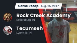 Recap: Rock Creek Academy  vs. Tecumseh  2017