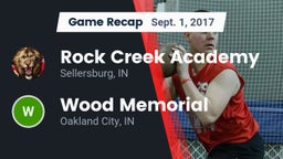 Recap: Rock Creek Academy  vs. Wood Memorial  2017