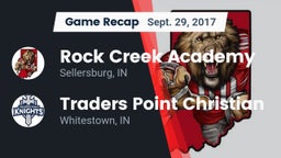 Recap: Rock Creek Academy  vs. Traders Point Christian  2017