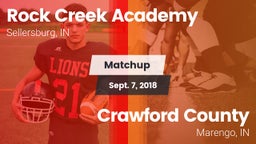 Matchup: Rock Creek Academy vs. Crawford County  2018