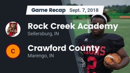 Recap: Rock Creek Academy  vs. Crawford County  2018