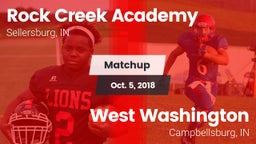Matchup: Rock Creek Academy vs. West Washington  2018