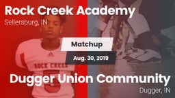 Matchup: Rock Creek Academy vs. Dugger Union Community   2019