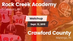 Matchup: Rock Creek Academy vs. Crawford County  2019