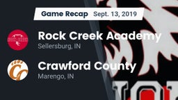 Recap: Rock Creek Academy  vs. Crawford County  2019