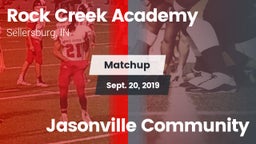 Matchup: Rock Creek Academy vs. Jasonville Community 2019