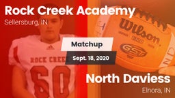 Matchup: Rock Creek Academy vs. North Daviess  2020