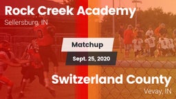 Matchup: Rock Creek Academy vs. Switzerland County  2020