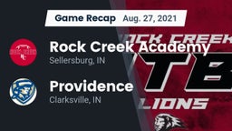 Recap: Rock Creek Academy  vs. Providence  2021