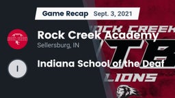 Recap: Rock Creek Academy  vs. Indiana School of the Deaf 2021