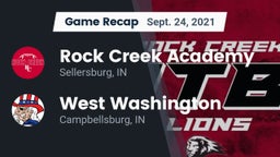 Recap: Rock Creek Academy  vs. West Washington  2021