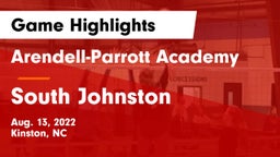 Arendell-Parrott Academy  vs South Johnston  Game Highlights - Aug. 13, 2022