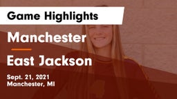 Manchester  vs East Jackson Game Highlights - Sept. 21, 2021