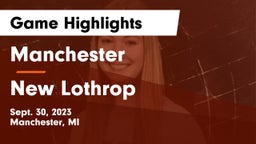 Manchester  vs New Lothrop Game Highlights - Sept. 30, 2023