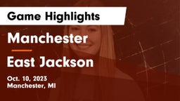Manchester  vs East Jackson  Game Highlights - Oct. 10, 2023