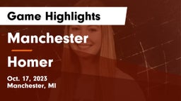 Manchester  vs Homer  Game Highlights - Oct. 17, 2023