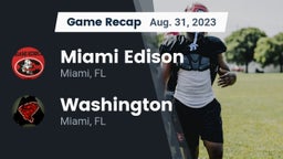 Recap: Miami Edison  vs. Washington  2023