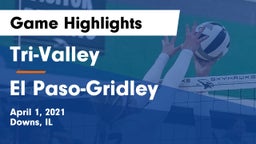 Tri-Valley  vs El Paso-Gridley  Game Highlights - April 1, 2021
