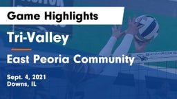 Tri-Valley  vs East Peoria Community  Game Highlights - Sept. 4, 2021