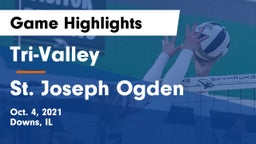 Tri-Valley  vs St. Joseph Ogden Game Highlights - Oct. 4, 2021