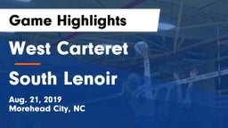 West Carteret  vs South Lenoir  Game Highlights - Aug. 21, 2019