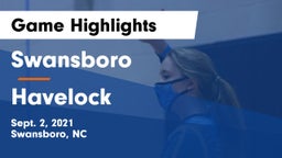 Swansboro  vs Havelock Game Highlights - Sept. 2, 2021