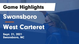 Swansboro  vs West Carteret  Game Highlights - Sept. 21, 2021